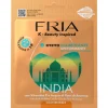 FRIA MASCHERA VISO IN TESSUTO NATURALE BIO ILLUMINANTE UNIFORMANTE INDIA CON VITAMINA C e ACQUA DI FIORI DI ARANCIO