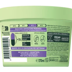 FRUCTIS MASCHERA CAPELLI N°2 METODO RICCI VASO 370 ML