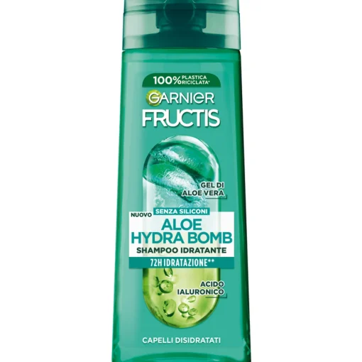 FRUCTIS SHAMPOO IDRATANTE ALOE HYDRA BOMB CAPELLI DISIDRATATI 250 ML.