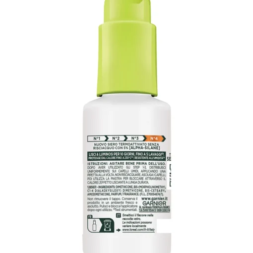 FRUCTIS SIERO TERMOATTIVATO LISCI IMPECCABILI CAPELLI CRESPI, SECCHI E SPENTI 50 ML