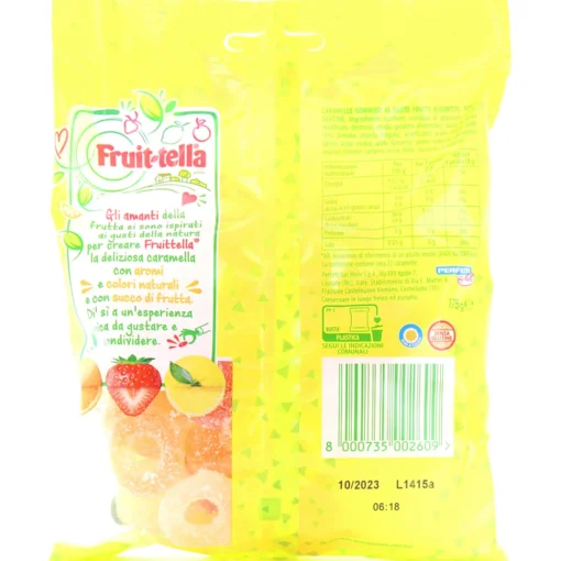 FRUIT-TELLA FRIZZ CON SUCCO DI FRUTTA SENZA GLUTINE BUSTA 175 grammi