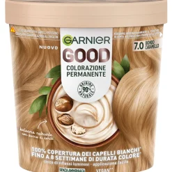 GARNIER GOOD 7.0 BIONDO CARAMELLO COLORAZIONE PERMANENTE SENZA AMMONIACA 160 GR