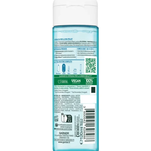GARNIER HYALURON+ LIQUID CARE BARRIER REPAIR 120 ML