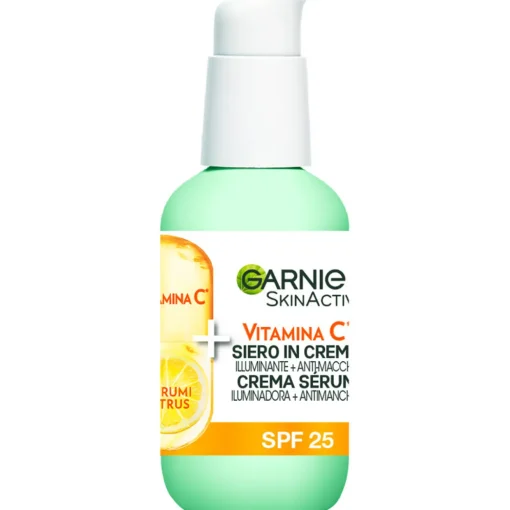 GARNIER SKIN ACTIVE SIERO IN CREMA VITAMINA C ILLUMINANTE ANTIMACCHIA SPF25 50 ML