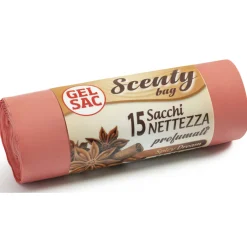 GEL SAC 15 SACCHETTI PATTUMIERA SCENTY BAG 52x58 10G PROFUMATI SPICY DREAM