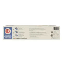GEL SAC ROTOLO ALLUMINIO 150 METRI FORMATO PROFESSIONALE