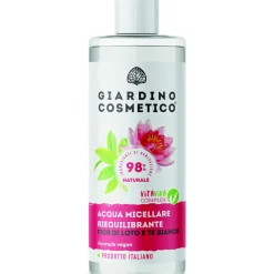 GIARDINO COSMETICO ACQUA MICELLARE RIEQUILIBRANTE FIOR DI LOTO E TE BIANCO 400 ML