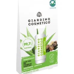 GIARDINO COSMETICO BALSAMO LABBRA ALOE VERA BIO E BURRO DI KARITE BIO - IDRATANTE LENITIVO