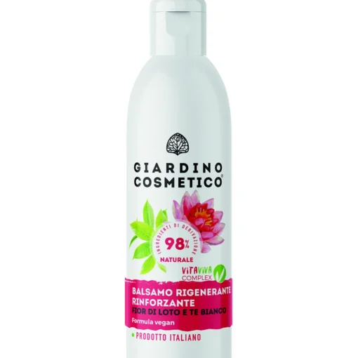 GIARDINO COSMETICO BALSAMO RIGENERANTE RINFORZANTE FIOR DI LOTO E TE BIANCO 200 ML