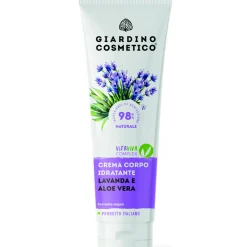GIARDINO COSMETICO CREMA CORPO IDRATANTE LAVANDA E ALOE VERA TUBO 250 ML