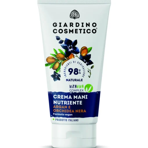 GIARDINO COSMETICO CREMA MANI NUTRIENTE ARGAN E ORCHIDEA NERA TUBO 75 ML
