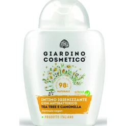 GIARDINO COSMETICO INTIMO IGIENIZZANTE CON ANTIBATTERICO TEA TREE E CAMOMILLA 250 ML