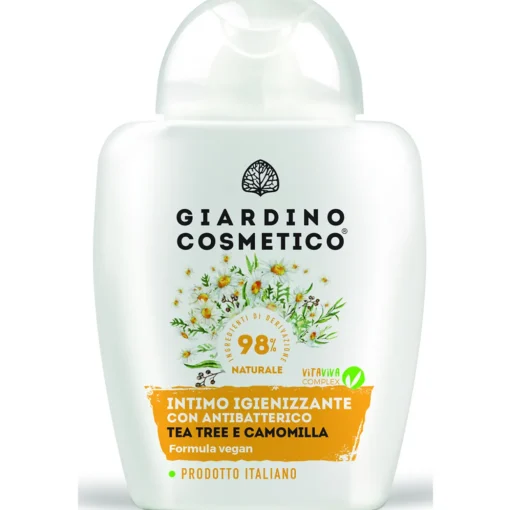 GIARDINO COSMETICO INTIMO IGIENIZZANTE CON ANTIBATTERICO TEA TREE E CAMOMILLA 250 ML