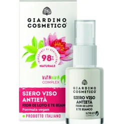 GIARDINO COSMETICO SIERO VISO ANTIETA' FIOR DI LOTO E TE BIANCO 30 ML