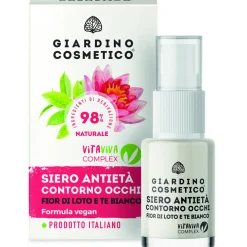 GIARDINO COSMETICO SIERO ANTIETA' CONTORNO OCCHI FIOR DI LOTO E TE BIANCO 15 ML