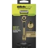 GILLETTE LABS RASOIO COLORE GOLD 5 LAME 1 RICARICA