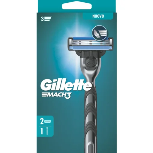 GILLETTE MACH3 RASOIO+2 RICARICHE