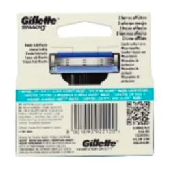 GILLETTE MACH3 RICAMBI 5 PEZZI