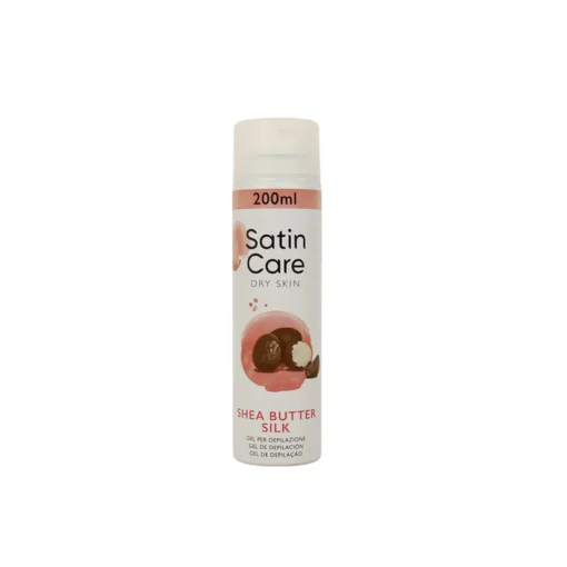 GILLETTE SATIN CARE GEL PER DEPILAZIONE KARITE' 200 ML