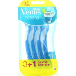 GILLETTE VENUS OCEAN RASOIO USA & GETTA 3+1PZ