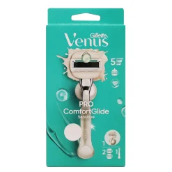 GILLETTE VENUS RASOIO SENSITIVE COMFORT GLIDE CON 2 RICARICHE