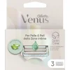 GILLETTE VENUS RICAMBI PER PELLE E PELI ZONA INTIMA 3 PEZZI