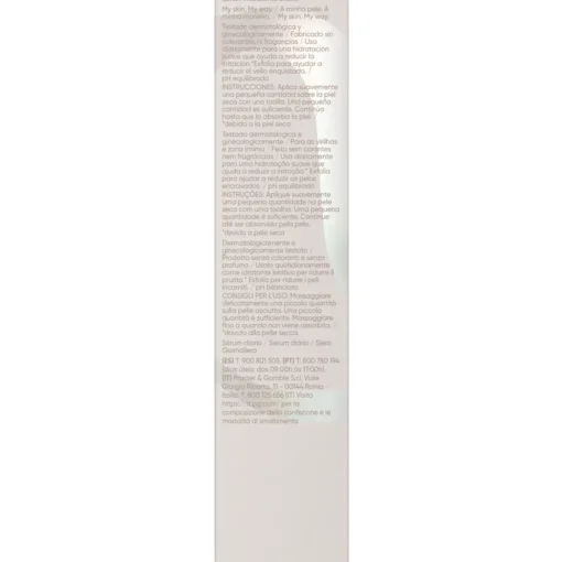 GILLETTE VENUS SATIN CARE SIERO IDRATANTE GIORNALIERO PER PELI E PELLE ZONA INTIMA 50 ML