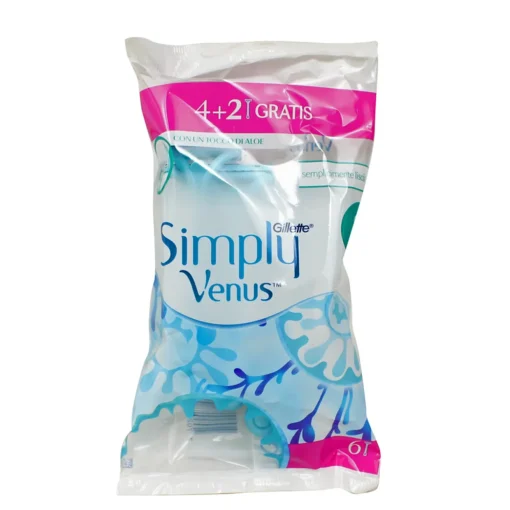GILLETTE VENUS SIMPLY 2 RASOI USA&GETTA 4+2 PZ.
