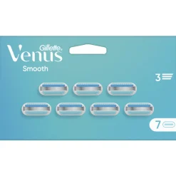 GILLETTE VENUS SMOOTH RICAMBI 3 LAME 7 RICARICHE