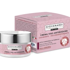 GIOVANARDI FARMACEUTICI CREMA VISO ANTIROSSORE CALMANTE DECONGESTIONANTE PELLI SENSIBILI 50 ML