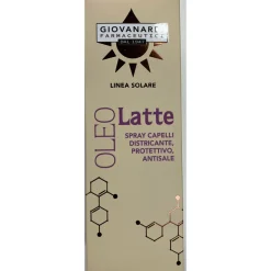 GIOVANARDI FARMACEUTICI LINEA SOLARE OLEO LATTE SPRAY CAPELLI DISTRICANTE, PROTETTIVO, ANTISALE 100 ML