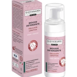 GIOVANARDI FARMACEUTICI MOUSSE DETERGENTE DELICATA LENITIVA PELLI SENSIBILI 150 ML