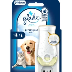 GLADE PET ELECTRIC OIL DIFFUSORE + RICARICA REFRESHING AIR 20 ML