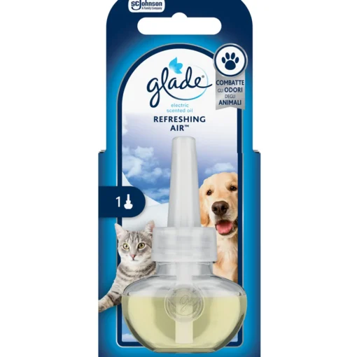 GLADE PET ELECTRIC OIL RICARICA REFRESHING AIR 20 ML