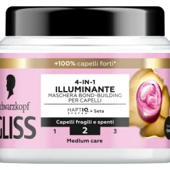 GLISS MASCHERA CAPELLI 4in1 ILLUMINANTE CAPELLI FRAGILI E SPENTI 400 ML