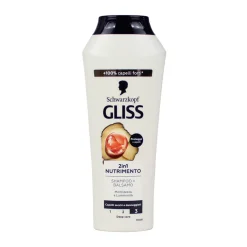 GLISS SHAMPOO + BALSAMO 2in1 NUTRIMENTO CAPELLI SECCHI E DANNEGGIATI 250 ML