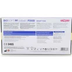 GLOVELY BIOSOFT FOOD 100 GUANTI IN NITRILE PER INDUSTRIA ALIMENTARE NON STERILI MONOUSO MISURA LARGE 8-8,5
