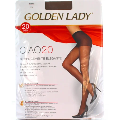 GOLDEN LADY CIAO COLLANT 20 DEN DAINO TAGLIA 4