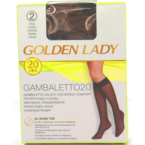 GOLDEN LADY GAMBALETTO 20 DEN DAINO TAGLIA UNICA