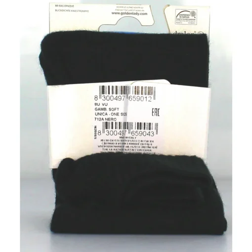 GOLDEN LADY GAMBALETTO SOFT SUPERCOPRENTE NERO TAGLIA UNICA
