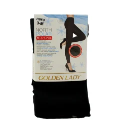GOLDEN LADY NORTH POLAR PANTACOLLANT NERO TAGLIA 3/M