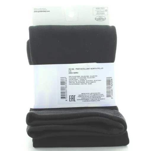 GOLDEN LADY NORTH POLAR PANTACOLLANT NERO TAGLIA 2/S