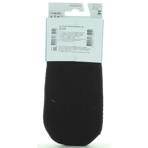GOLDEN LADY SALVAPIEDE SPORTY 2 PAIA NERO TAGLIA S/M (36/40)