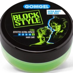 GOMGEL CERA BLOOK STYLE EFFETTO ULTRA OPACO VASO 100 ML