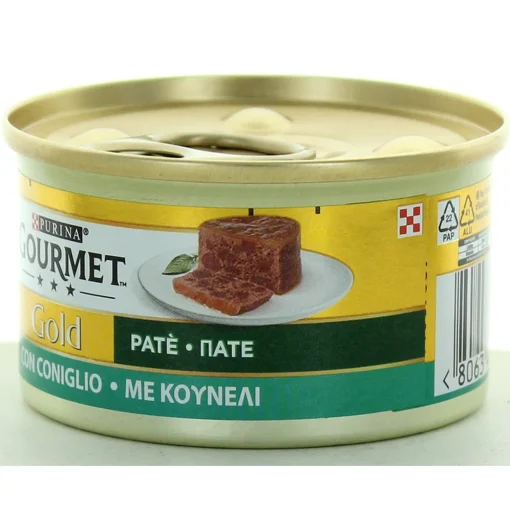 GOURMET GOLD PATE CONIGLIO GR.85