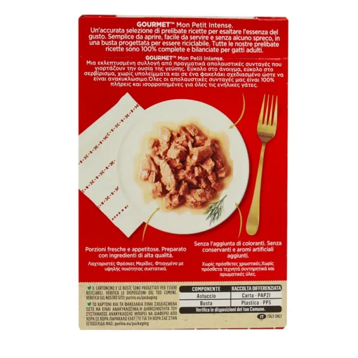 GOURMET MON PETIT 6 PORZIONIx50g ANATRA-POLLO-TACCHINO