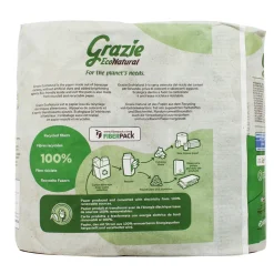 GRAZIE NATURAL ASCIUGATUTTO 2 ROTOLI MAXI 100 STRAPPI 2 VELI  (INCARTO ESTERNO IN CARTA)