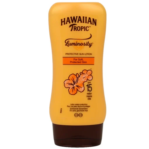 HAWAIIAN TROPIC LUMINOSITY LOTION SPF15 180  ML