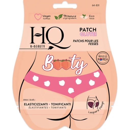HQ PATCH GLUTEI BOOTY ELASTICIZZANTI, TONIFICANTI LEOPARD DESIGN