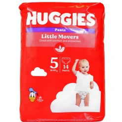 HUGGIES PANNOLINI MUTANDINA 5 12-17 KG 14 PZ